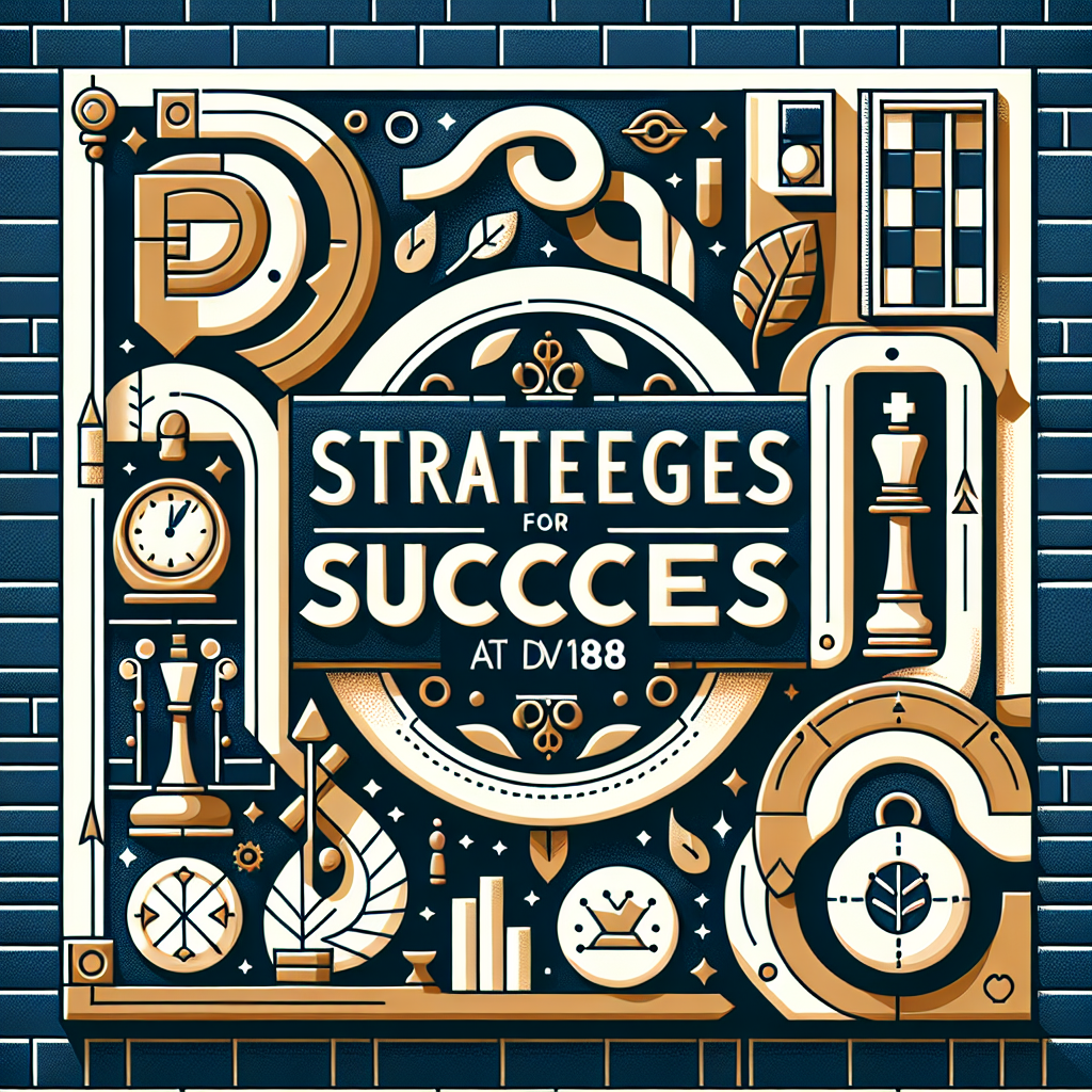 Strategi Sukses untuk Menang di DV188